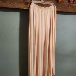 Power pink long dress